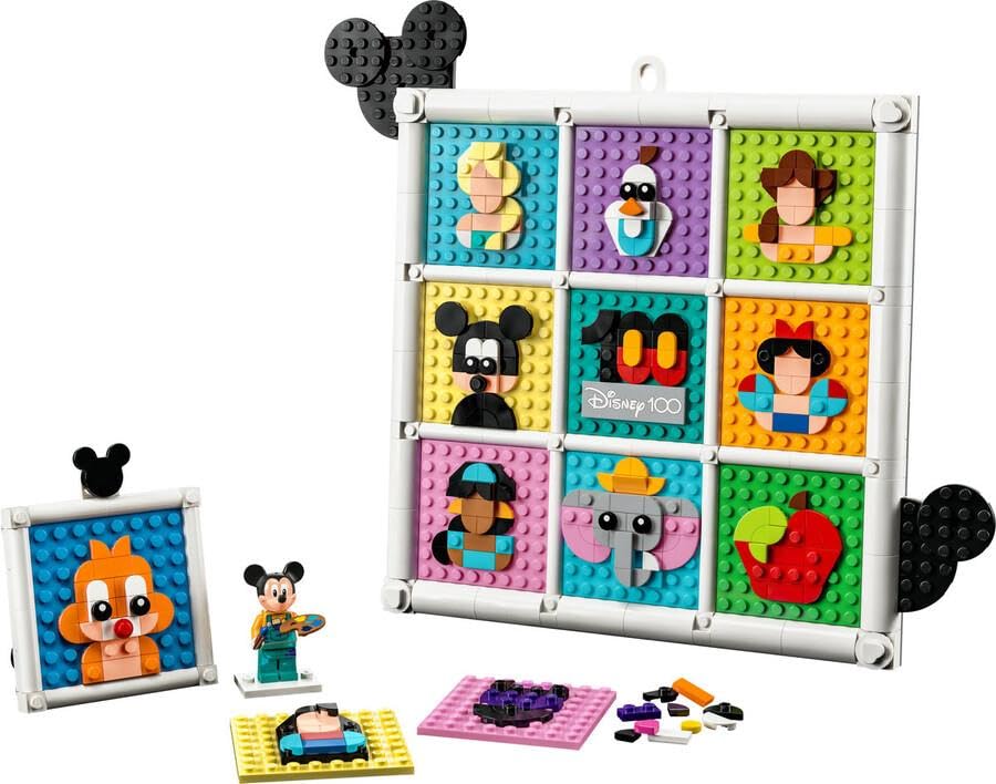LEGO Disney 100 Популярная игрушка-блок 43221 в честь 100-летнего юбилея Disney. Подарочная коллекция для девочек в возрасте от 6 лет! ~