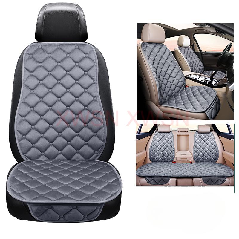 Универсальный стильный чехол на сиденье автомобиля, зимняя подушка для NISSAN Qashqai Juke Leaf Armada Altima Cube Dualis Tiida, автоаксессуары