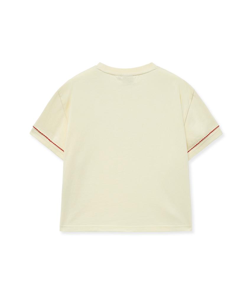 YALE Women'S Stitch Point T-Shirt_Yellow