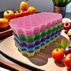 Силиконовый поднос для кубиков льда в виде пчелиных сот, 37 ячеек, форма для DIY для креативного льда и фруктового льда