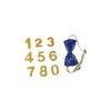 Pet Bow Tie Decorative Pet Birthday Set Adjustable Blue Dog Sequins Hat Polyester Dog Birthday Triangle Scarf Birthday Party