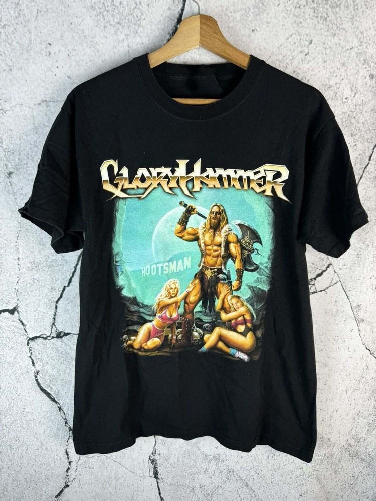 Футболка Gloryhammer Черная Цвет Подарок Для Фаната BL853 Унисекс Футболка