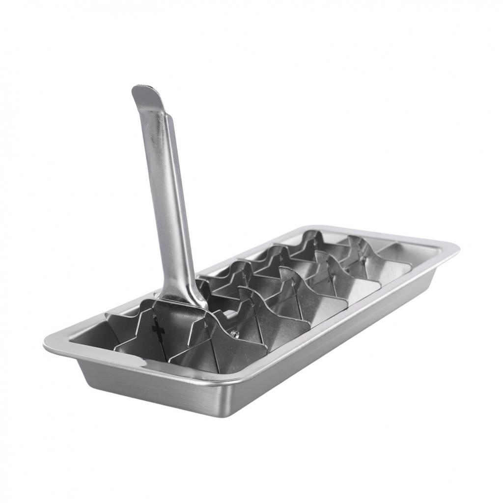 1шт нержавеющая сталь 18 слотов легкосъемные лотки для кубиков льда льдогенератор