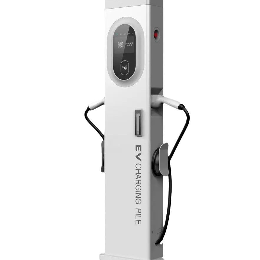 14KW Dual-Gun Fast Charge AC Charging Pile - Type 2 EU Standard