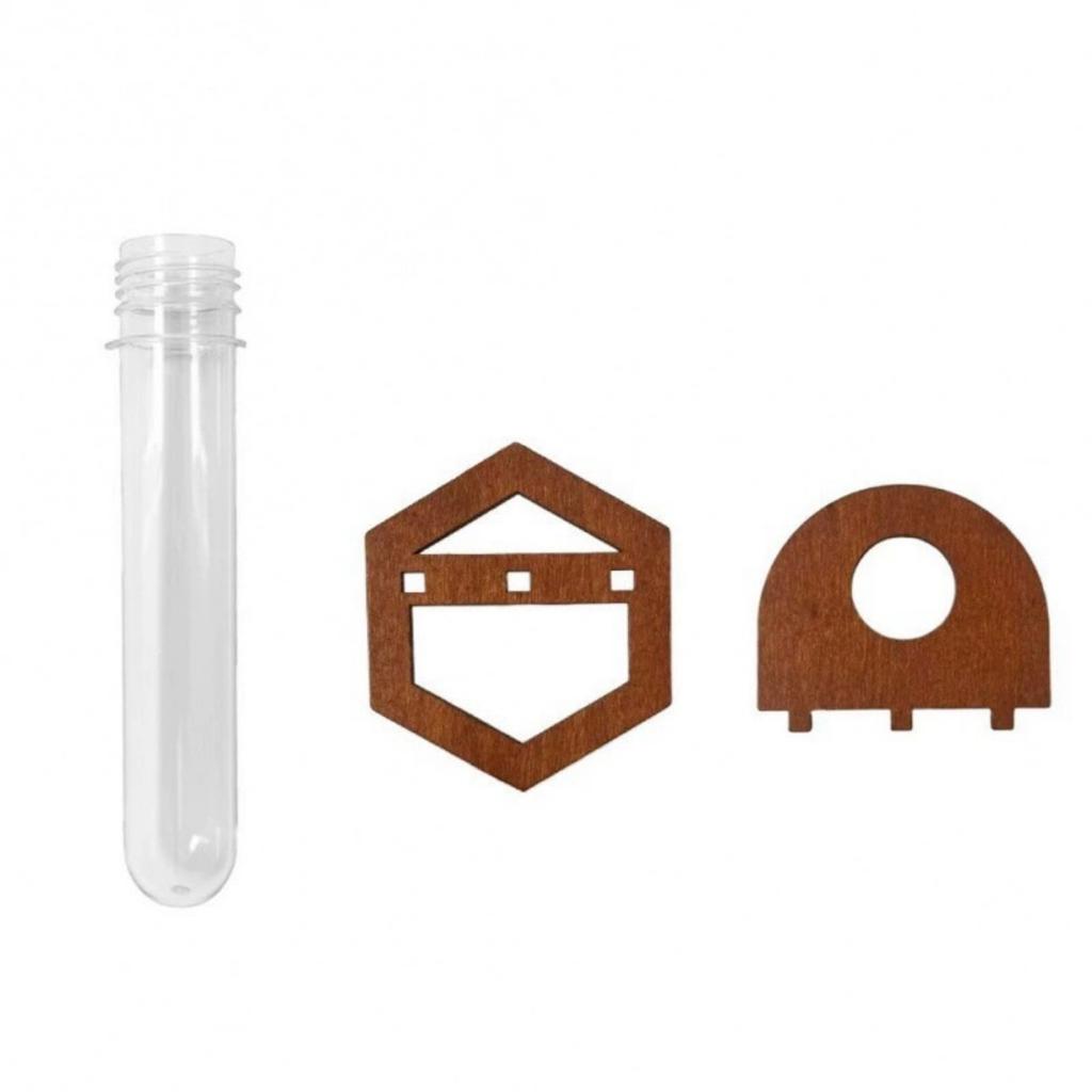 Plant Propagation Station Wall Hanging Wooden Plant Terrarium for Hydroponics Home Office Decor Test Tube Propagate Air Plant Cutting Holder