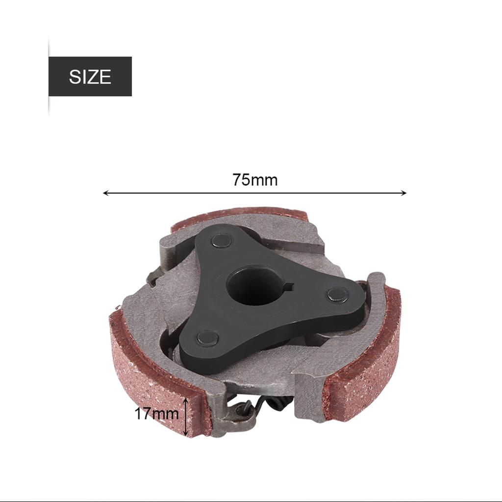 Motorcycle Clutch Pad with 3 Springs for 2 Stroke 47cc 49cc Mini Pocket Dirt Bike ATV Scooter
