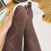2025 Autumn Winter Basic Tights Women 100D High Waist Elastic Slim Opaque Stockings Pantyhose Footed Tights For Party