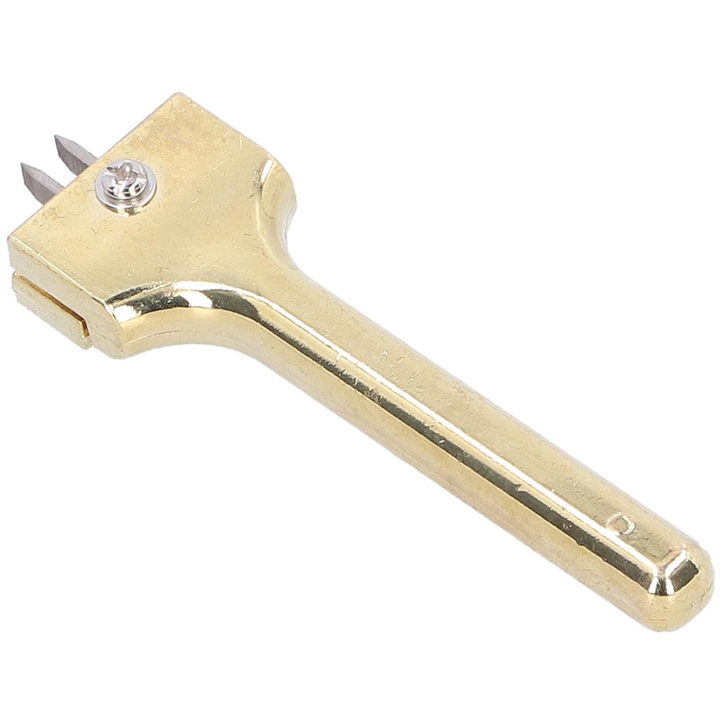 Инструмент для установки магнитных кнопок Регулируемый вилочный пробойник Кожевенное ремесло DIY ИнструментЗолотой