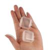 100 Pcs Finishing Jewelry Storage Case Transparent Square Plastic Case  Earring Ring
