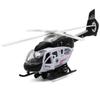 1/32 Diecast Helicopter Police, Public Security Command Helicopter, Copy Size Model Plane, Children Toys Gift with Pull Back Function/voice/light