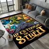 2025 New Style Sesame Street Cartoon TV Carpet Rug for Living Room Bedroom Home Sofa Decoration,Kids Play Non-slip Floor Mat