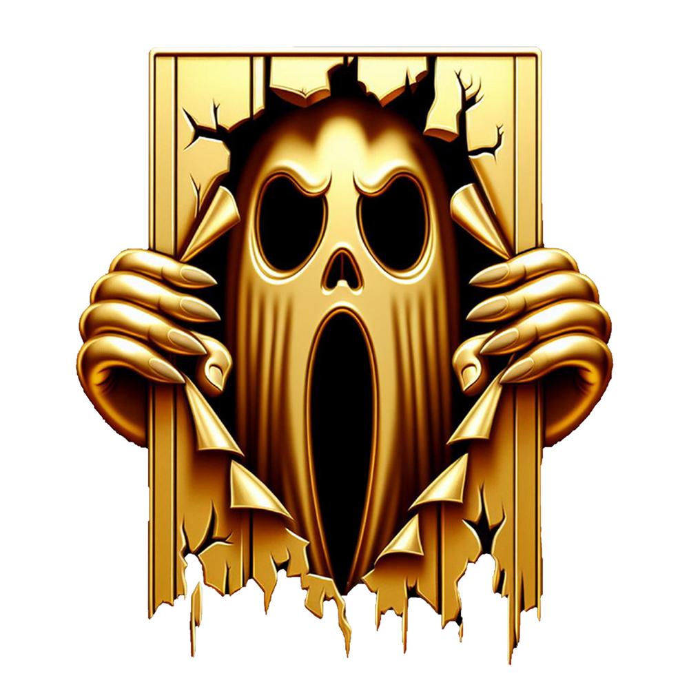 Halloween Car Stikers Funny 3D Vehicle Decals Halloween Gothic Auto Decoration Sticker For SUV Window Motorcycle Car Accessory