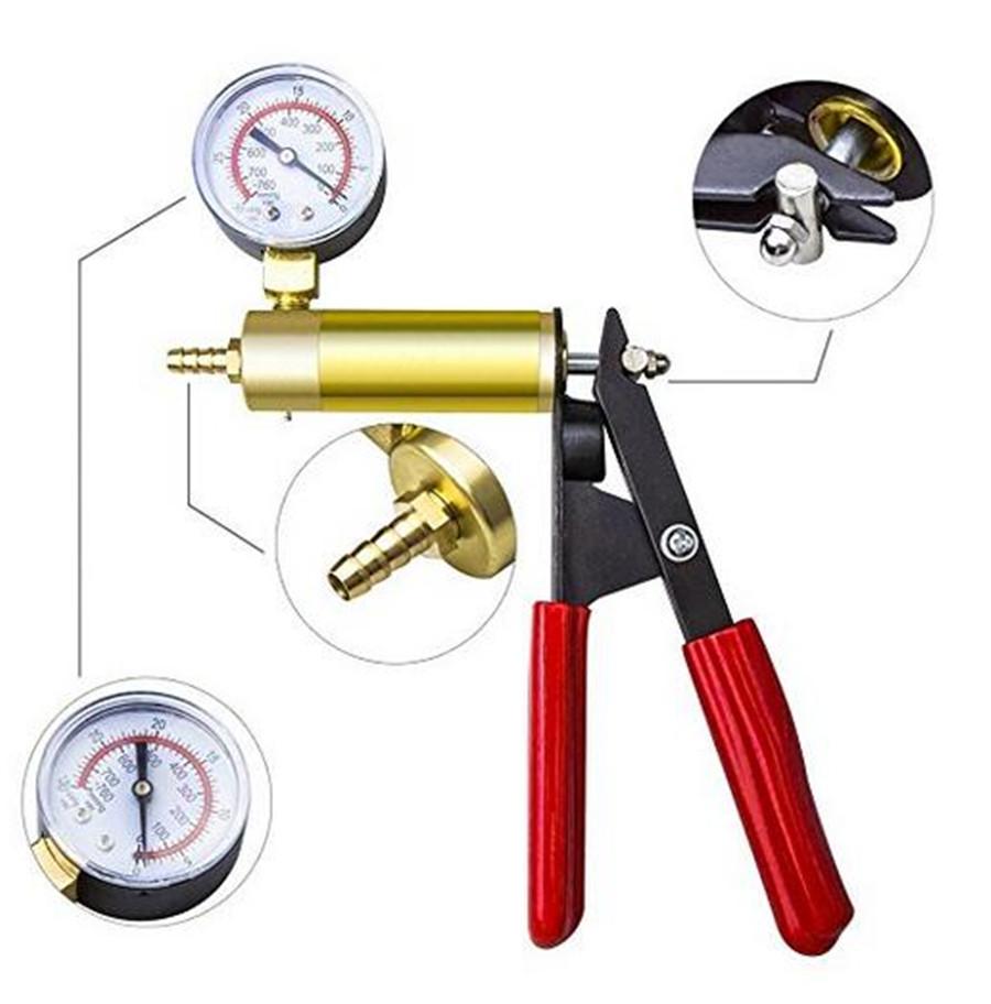 Автомобильный ручной вакуумный насос тестер набор и инструменты для замены прокачки тормозной жидкости автомобиля тестовые наборы