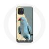 Case - MANIACASE - Samsung Galaxy A03 - Blue - Parakeets Parrots - Flexible Silicone