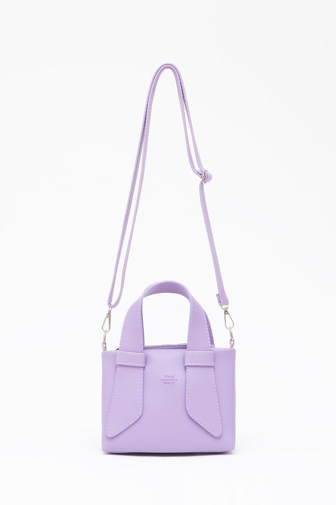 Women's Stylish and Useful Shoulder Bag Black Shk60 Artificial Leather Single Compartment Double Handle Hand and Cross Shoulder Bag L:14W:21W:8 Cm