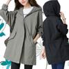 Women Windbreaker Spring Autumn Coats Hooded Women Outerwear Sports Mid-Length Trench Plus Size 5XL Coats