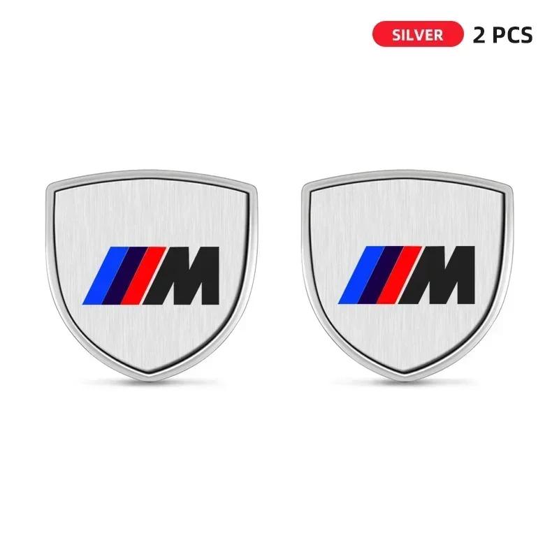 For BMW 3D Metal Shield Stickers Trunk Exterior Car Accessories For BMW X1 X3 X5 X6 X7 1 3 5 6 7 Series G20 G30 G11 F15 F16 G01