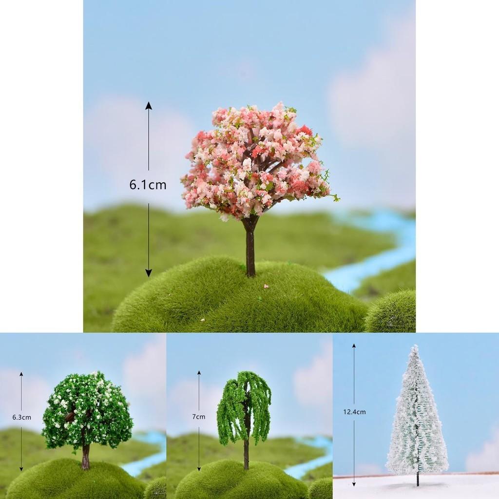 Очаровательное миниатюрное украшение для сада, украшение-дерево для сказочных миров