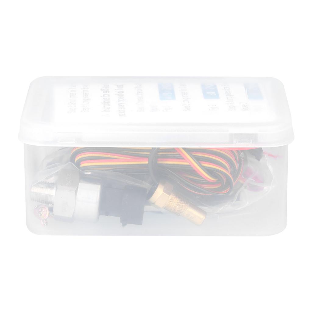 4 в 1 автомобильный ЖК-метр цифровой датчик давления масла напряжение воды температура топлива универсальный прибор 9-36 В для автомобиля грузовика внедорожника автофургона