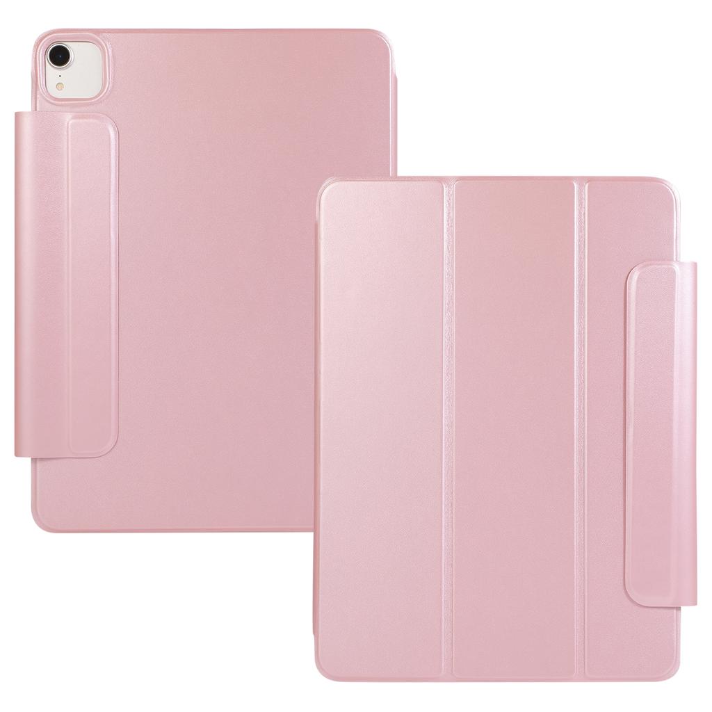 For iPad Air 13 (2025)/(2024) Case Magnetic Clasp Stand Folio PU Leather Tablet Cover Auto Wake/Sleep