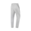 Li-Ning Удобные трикотажные спортивные брюки прямого кроя с влагоотводящим эффектом Мужские штаны Статичный серый AKLV159-4
