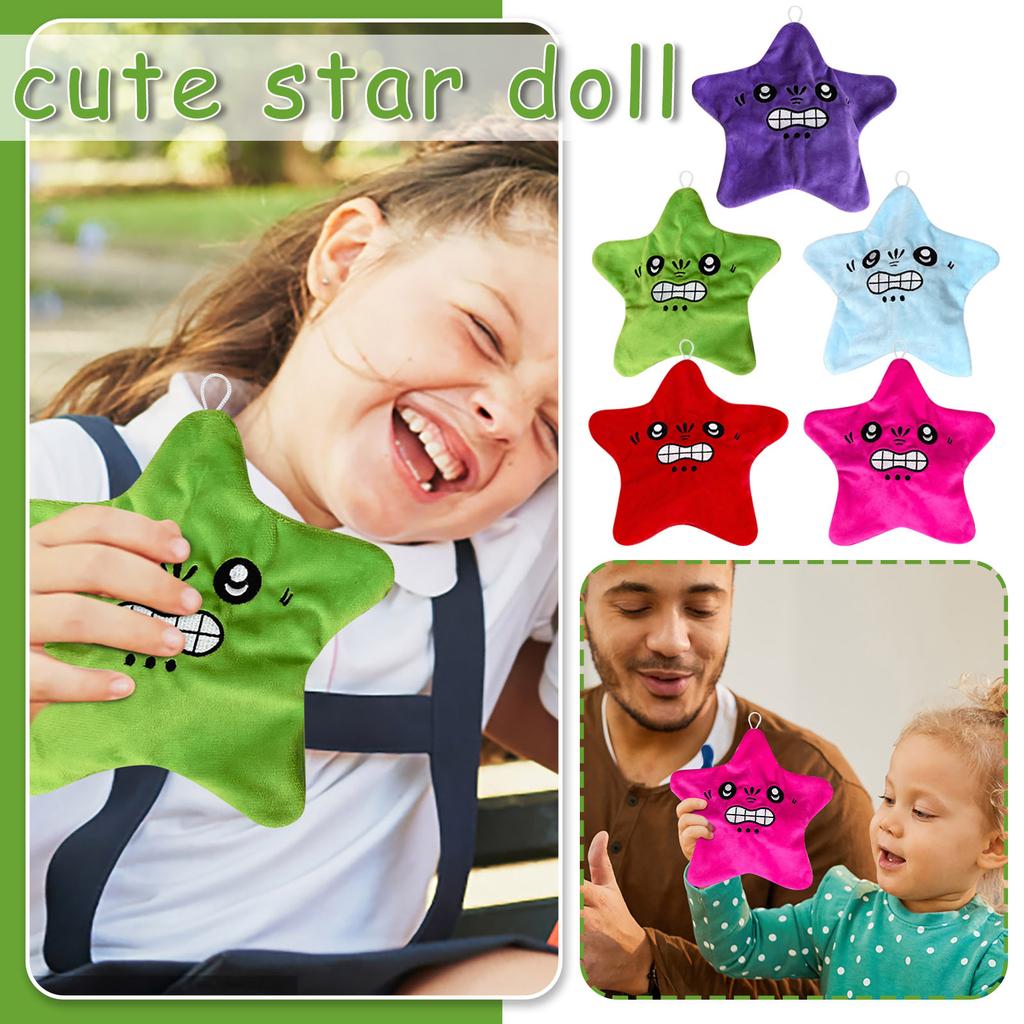 Moving Beat Plush Star Plush Stuffed Toys Soft Throw Pillow Decorations, Kids Birthday Party Preferred Gift For Christmas,Holidays, Birthdays