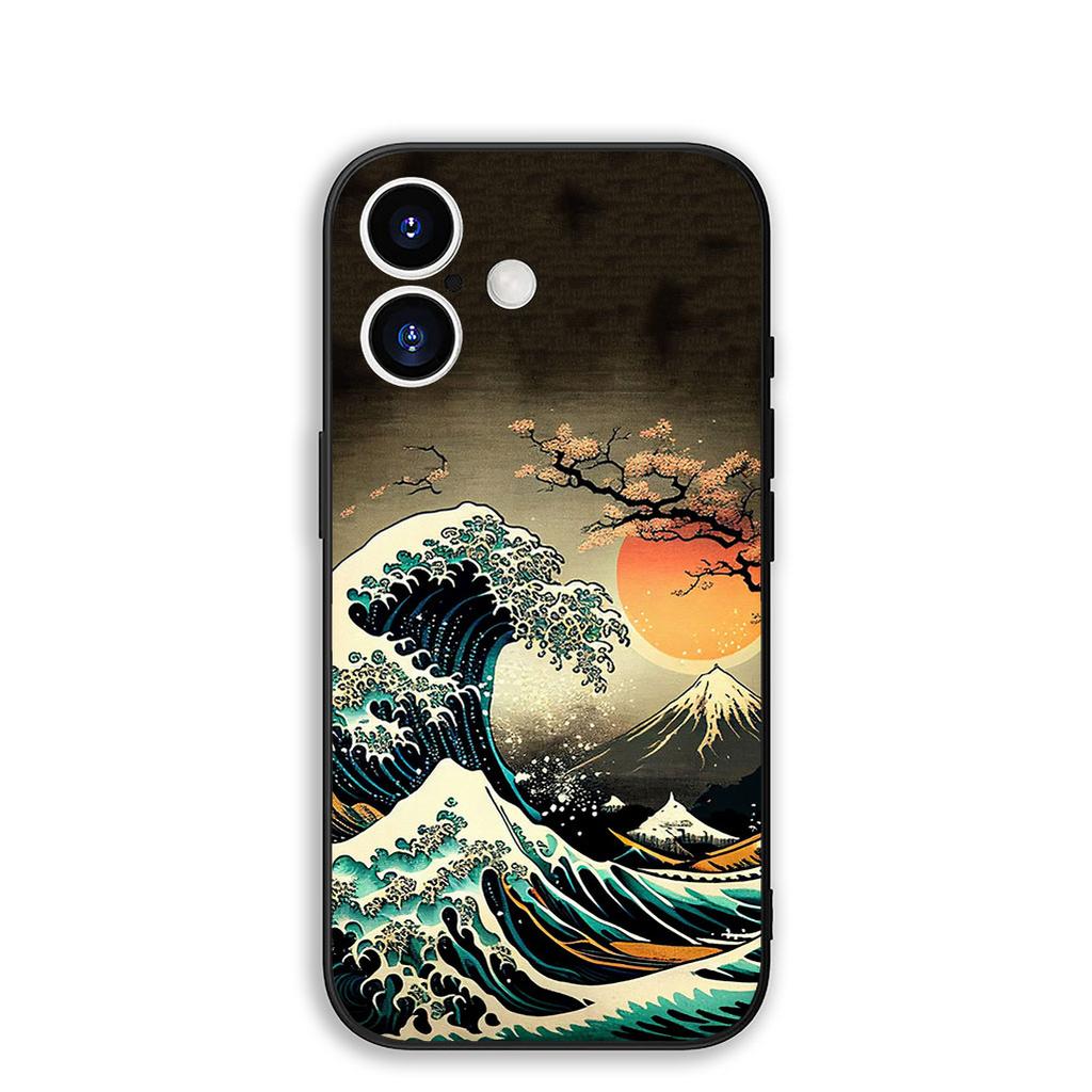 Cover for Motorola Moto Edge 50 30 One Fusion 40 neo Ultra Pro 20 Lite G50 G85 G84 E15 E14 Phone Case The Great Wave of Kanagawa
