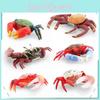 Realistic Ocean Animal Pvc Fiddler Crab Model For Aquarium Decor And Marine Enthusiasts