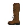 Coreofalchemy Multi-Strap Suede Long Boots Brown