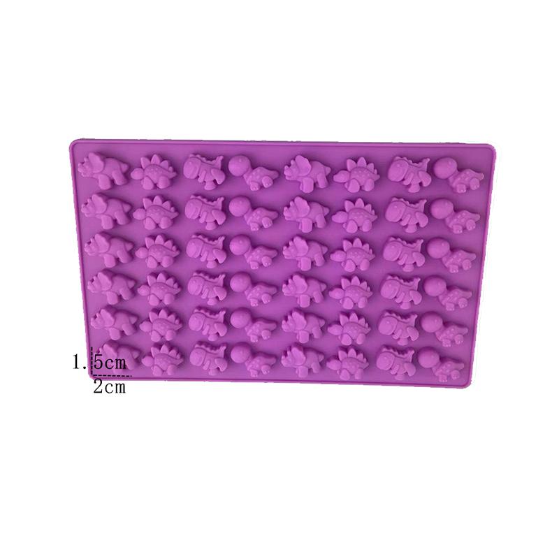 Bear Gummy Mold Mini Big Cartoon Animal Chocolate Candy Mould For Kids Dropper Food Grade Kitchen Accessories Tool Ice Cube Tray