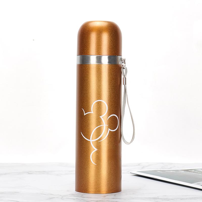 Кружка из нержавеющей стали Деловая Офисная Прямая Для улицы Стакан для воды Рекламные Подарочные Кружки Прочные Термоизолированные
