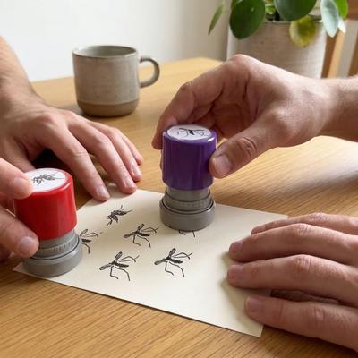Novelty Self-ink Stamps Assorted Stamps Funny Prank Stamp Kids Stamp Toys Scrapbooking DIY