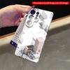 2DFlat Samsung phone case Isometric Urban Architecture Phone Case Applicable to Galaxy S22 S23 S24 S25ULTRA S26 A12 A13 A14 A15 A16