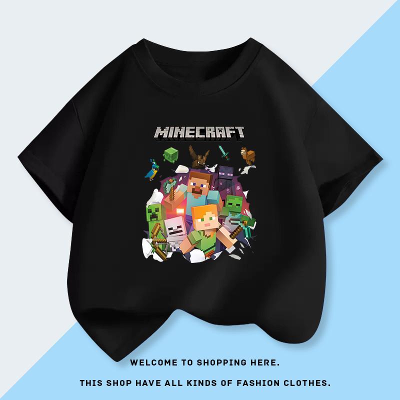 Новый милый и модный топ с круглым вырезом для мужчин и женщин с принтом MINECRAFT от CubbyCrew
