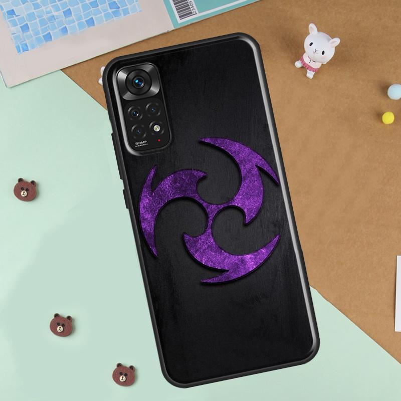 Genshin Impact Elements Phone Case For Xiaomi Redmi Note 12 8 9 10 11 Pro 8T 9S 10S 11S 12S 10A 9C 10C 12C Cover