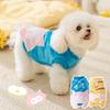 Милая одежда для щенка, тедди, чем медведь, миниатюрная собака, кошка, можно буксировать, осенне-зимняя, питомец, флис на двух ногах