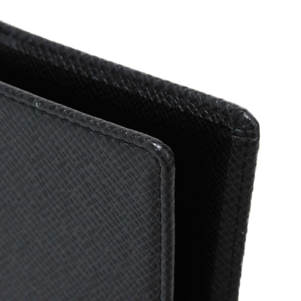 Б/у 12564 Agenda PM R20426 8001 LV логотип темно-серый ежедневник с 6-дырочным кардхолдером Vuitton Taiga Ardoise Мужской от