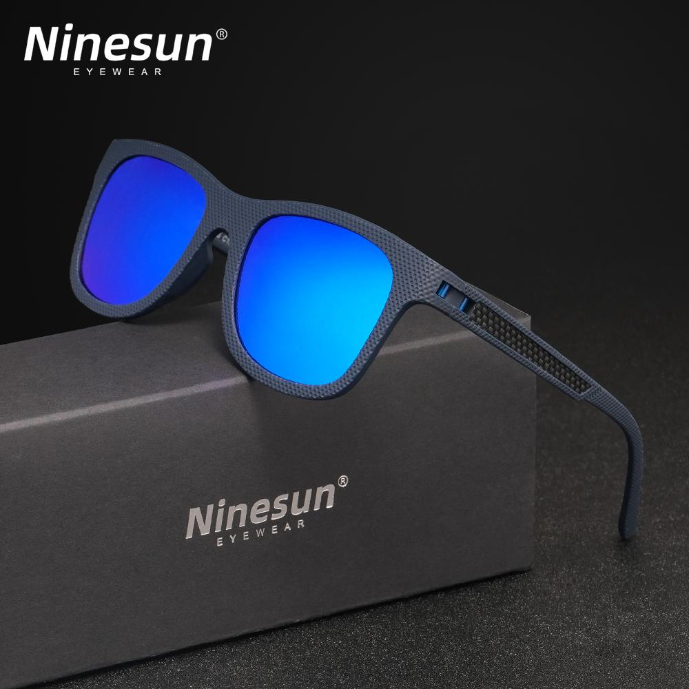 NINESUN Brand New Sunglasses Unisex Retro TR90 Polarized UV400 Lens Glasses Vintage Men/Women Eyewear