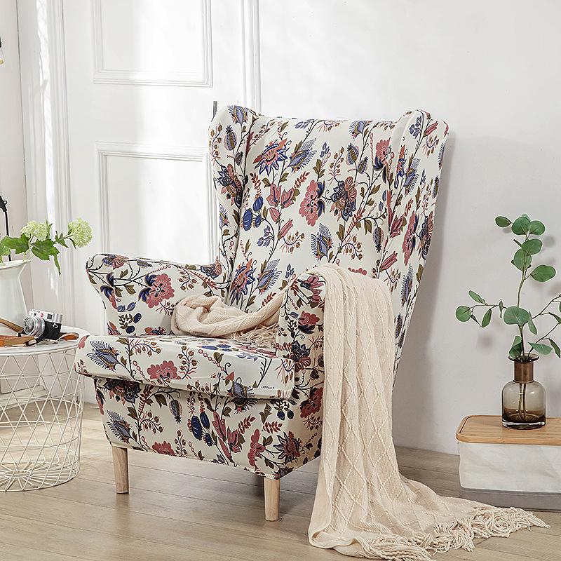 Эластичный цельный чехол на табурет с тигром Американский Scamon Подушка для сиденья Чехол для стула Чехол для дивана Все включено Чехол для кресла с одним крылом