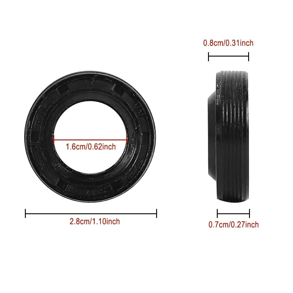 Thickened Front Wheel Frame Rubber Ring for Ninebot Max G30P A Pair Sealing Ring Kickscooter Skeleton Oil Seal Motor Cover