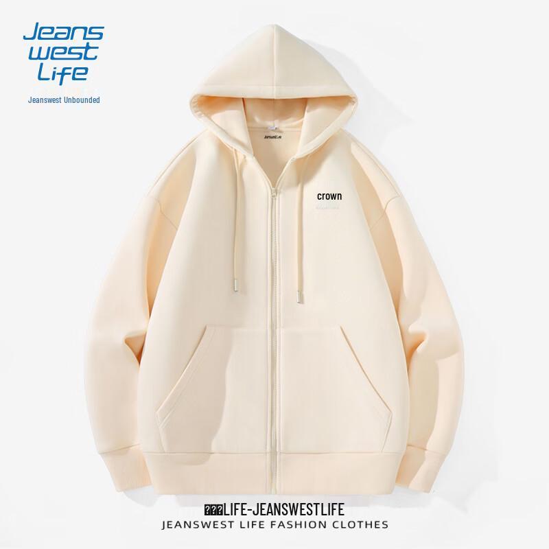 Толстовка с капюшоном на молнии для мужчин JEANSWEST LIFE