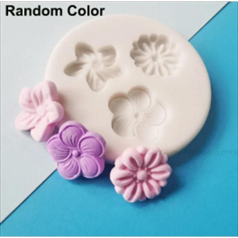 Силиконовая форма для торта в виде цветка ко Дню святого Валентина, помадки, розы, пиона, кекса, желе, конфет, шоколада, украшения для выпечки, инструменты для изготовления свечей