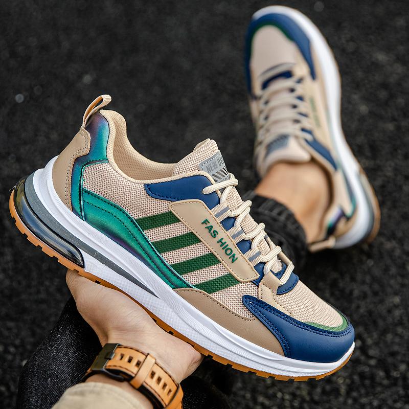 Fashion Men Sneakers Platform Running Shoes Air Cushion Sneakers Trend Casual Shoes Non-Slip Athletic Shoes 39-44 Scarpe Da Uomo