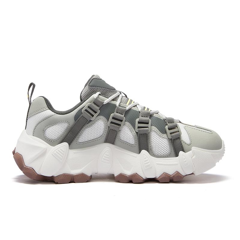 Fila Fusion Exocet Горные кроссовки Удобные Повседневные Прочные Низкие Папины кроссовки Женские кроссовки Снежно-белый Мягкий ивово-серый T12W511510FSP