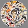 50 шт. Наклейки Аниме Haikyuu Версия Q - Милые Японские Мультфильмы для DIY Украшения на Тетрадях и Телефонах