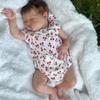 Кукла Baby Reborn 50 см 20 дюймов с видимыми венами и 3D-рисованной кожей, реалистичная мягкая силиконовая спящая новорожденная игрушка Bebe Alive Girl Bebe