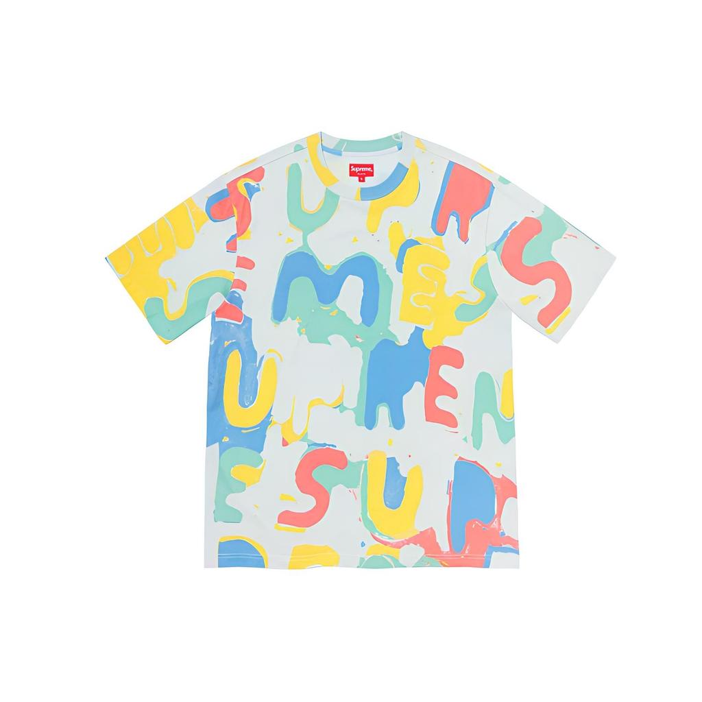 Supreme Painted Logo T-shirt Unisex SUP-SS20-537