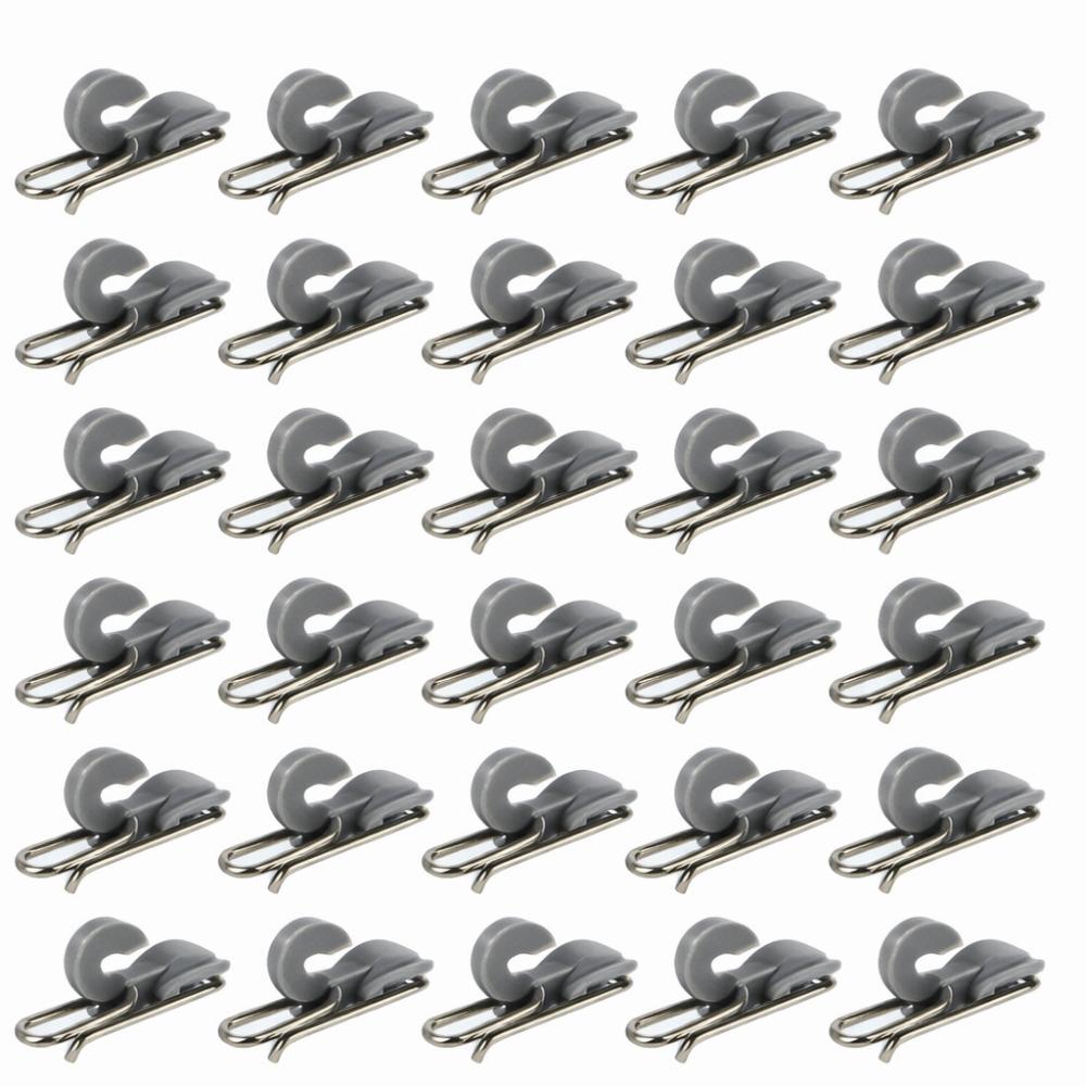 50PCS ABS Fishing Release Clips Lightweight Bait  Release Clips  Saltwater Fishing