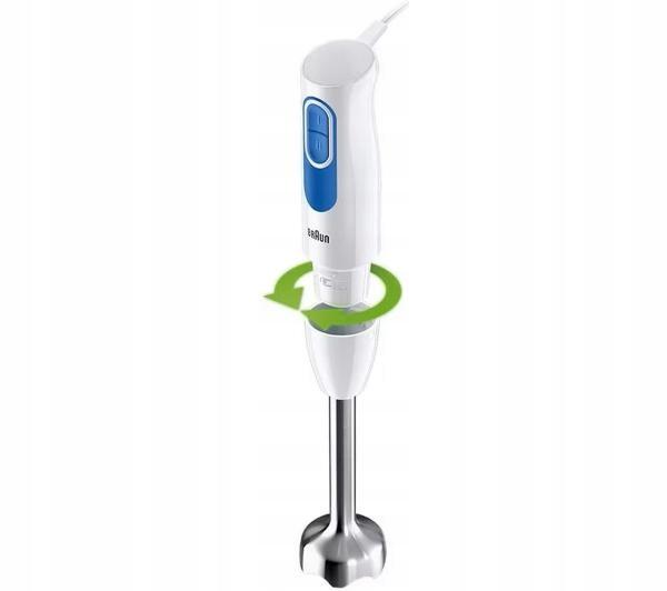 Braun Multiquick 2 Blender Mq20001Mwh White-Blue 1 Pc