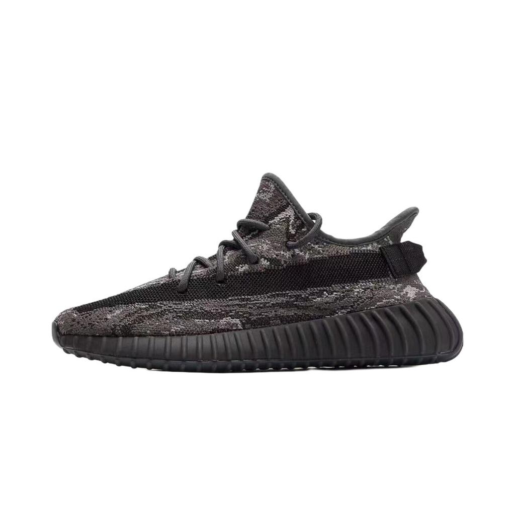 adidas Оригиналы Yeezy Boost 350 V2 Износостойкие Износостойкие Низкие Повседневные Кроссовки Унисекс Черно-Фиолетовые ID4811(Команда373-)